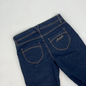 the cutest jordache y2k bootcut flare jeans dark wash size 4